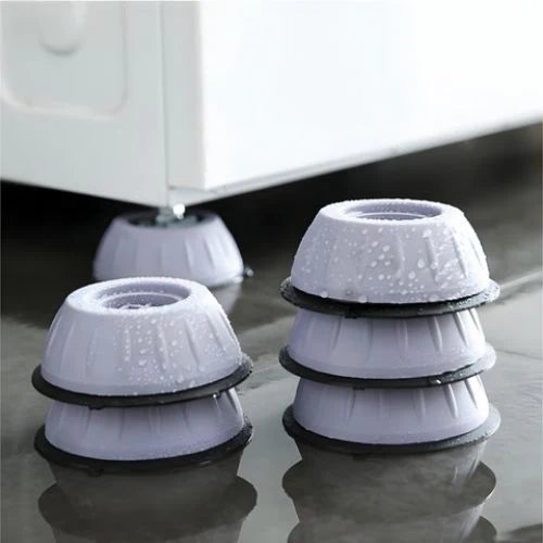 KIT DE 4 PATITAS ANTIDESLIZANTE PARA LAVARROPAS Y MUEBLES