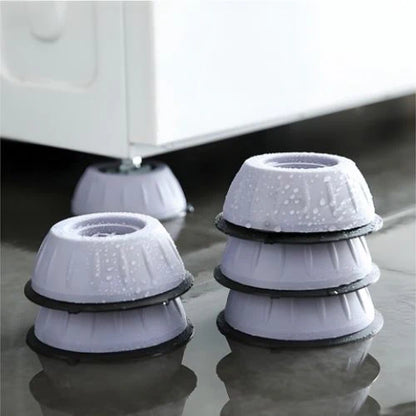 KIT DE 4 PATITAS ANTIDESLIZANTE PARA LAVARROPAS Y MUEBLES