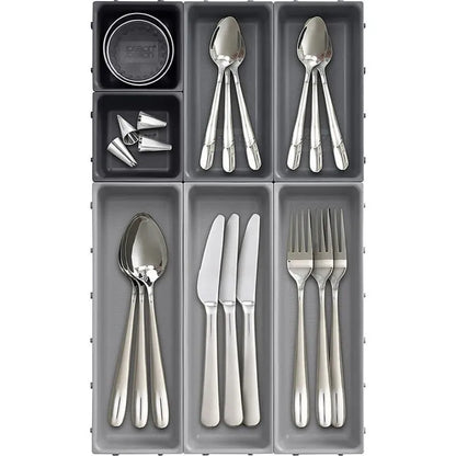 ORGANIZADOR MODULAR DE CAJONES  DE 7 PIEZAS