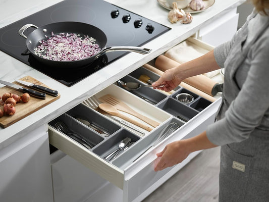 ORGANIZADOR MODULAR DE CAJONES - SET 10 PIEZAS PARA HOGAR Y OFICINA